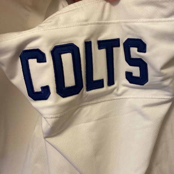NWT New NFL Indianapolis Colts Women's White Halter Top Sz L - Picture 4 of 8